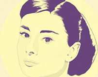 Audrey Hepburn Illustration